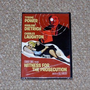 Witness for the Prosecution DVD 2014 Kino Lorber Brand New Marlene Dietrich